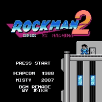 Rockman 2 Deus Ex Machina Title Screen